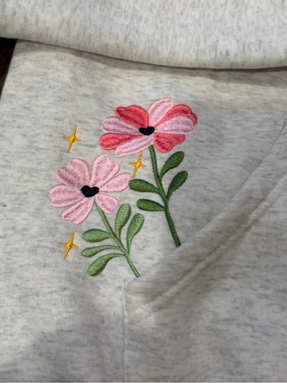 Dandy “Gift Giving" Oversized Lux Hoodie in Heather Gray womens size small - Picture 5 of 8